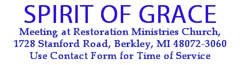 Spirit Of Grace Contact Information